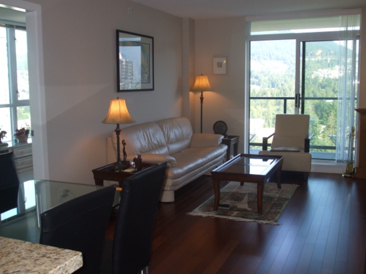 Livingroom at 2109 - 1178 Heffley Crescent, Coquitlam Center, Coquitlam